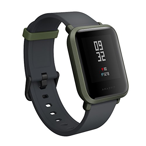 Amazfit Bip Smartwatch by Huami with Allday Heart Rate and Activity Tracking Sleep Monitoring GPS UltraLong Battery Life Bluetooth US Service and Warranty
