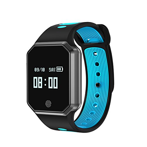 CUAEELO QW12 Men Woman Bluetooth Smart Watch Smart Bracelet Heart Rate Waterproof Watch Detachable Sports Bracelet for Ios Android Phone