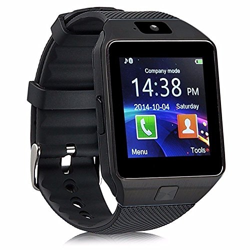 DZ09 Bluetooth Smart Watch  Aeifond Touch Screen Smart Wrist Watch Smartwatch Phone Fitness Tracker With Camera Pedometer SIM TF Card Slot for iPhone IOS Samsung Android for Men Women Kids