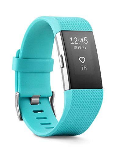 Fitbit Charge 2 Heart Rate + Fitness Wristband Teal Small