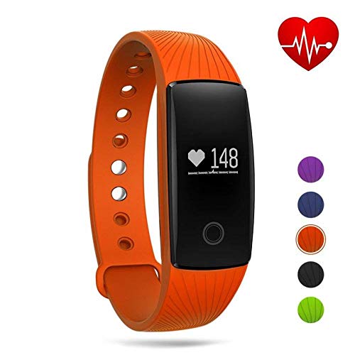 GBlife Fitness Tracker WatchHeart Rate Monitor Bluetooth Smart Wristband Sport Bracelet for Android & IOS