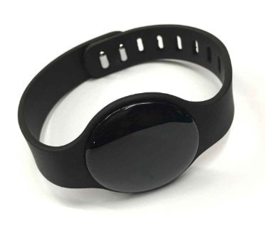 Bluetooth BLE 40 41 Beacon iBeacon Eddystone Waterproof Dustproof IP44 Bracelet Wristband Compatible with Android iOS Google TI CC2540 Chip UUID Programmable Support UID URL