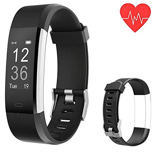 Fitness Tracker Smart Watch Bracelet Activity Tracker Watch Heart Rate Monitor Bluetooth Wireless Smart Bracelet with Replacement with Android and iOS