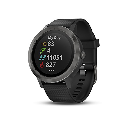 Garmin vívoactive 3 GPS Smartwatch Contactless Payments Builtin Sports Apps Black Gunmetal