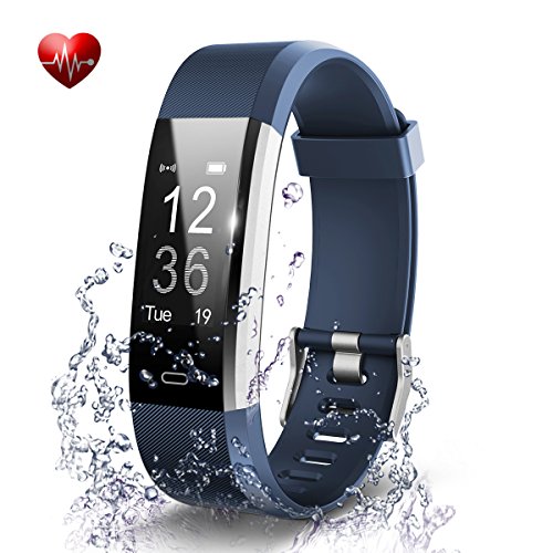 BADIQI Fitness Tracker Waterproof Activity Tracker Heart Rate Monitors Sleep Tracking Wireless Bluetooth Activity Tracker Smart Bracelet Pedometer Fitness Sports Wristbands