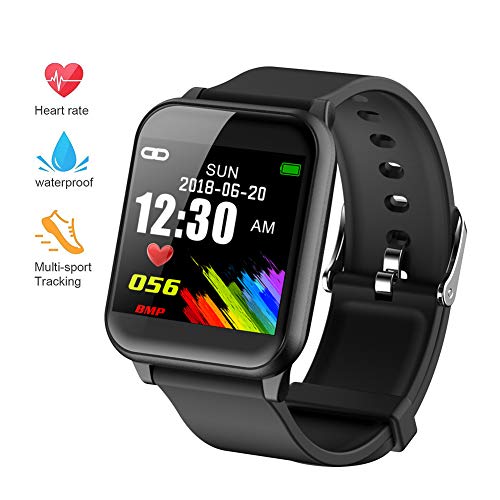 beitony Fitness Tracker Waterproof Big Color Screen Activity Tracker with Heart Rate Monitor Watch Fitness Watch with Calorie Counter Pedometer Sleep Blood Pressure Monitor for Kids Women Men