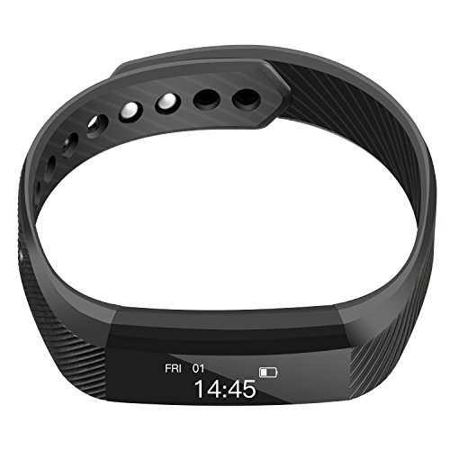 Fitness Tracker ID115 Smart Bracelet IP67 Waterproof Bluetooth Notification Push Sleep