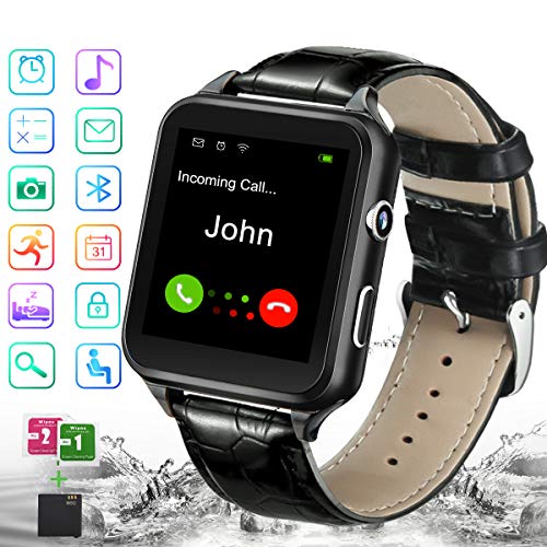 Smart WatchBluetooth Smartwatch Touchscreen with Camera Smart Watches Waterproof Smart Wrist Watch Phone Compatible Android for Men Women Kids