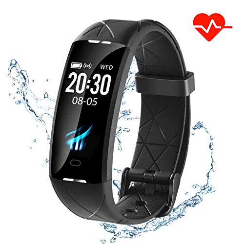 Letuboner Fitness Tracker Color Screen Activity Tracker with Heart Rate Monitor Watch PedometerIP67 Waterproof Sleep Monitor Step Counter for Android and iPhone