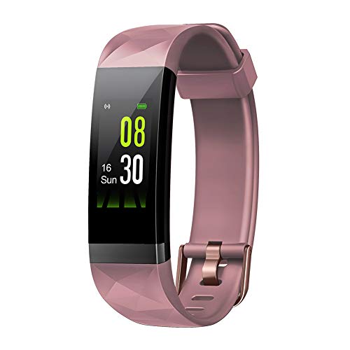 Letsfit Fitness Tracker HR Activity Tracker Color Screen Heart Rate Monitor Sleep Monitor Step Counter Calorie Counter Pedometer IP68 Smartwatch for Kids Women Men
