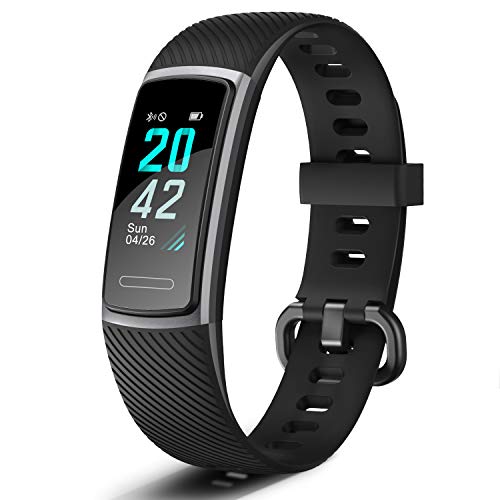 Letsfit Fitness Tracker Activity Tracker with Heart Rate Monitor Pedometer Watch with Sleep Monitor Step Calorie Counter Smart Bracelet for Kids Women and Men