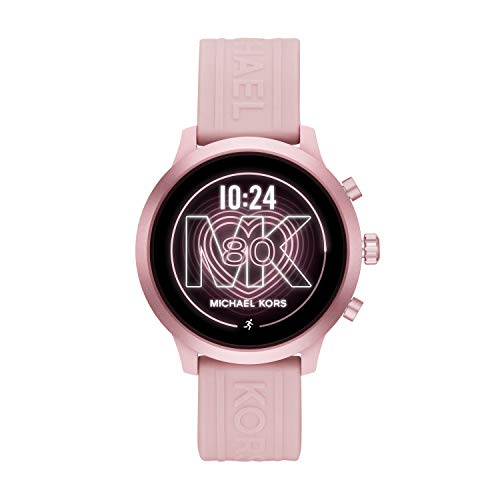 Michael Kors Access Women MKGO Touchscreen Aluminum and Silicone Smartwatch Blush PinkMKT5070