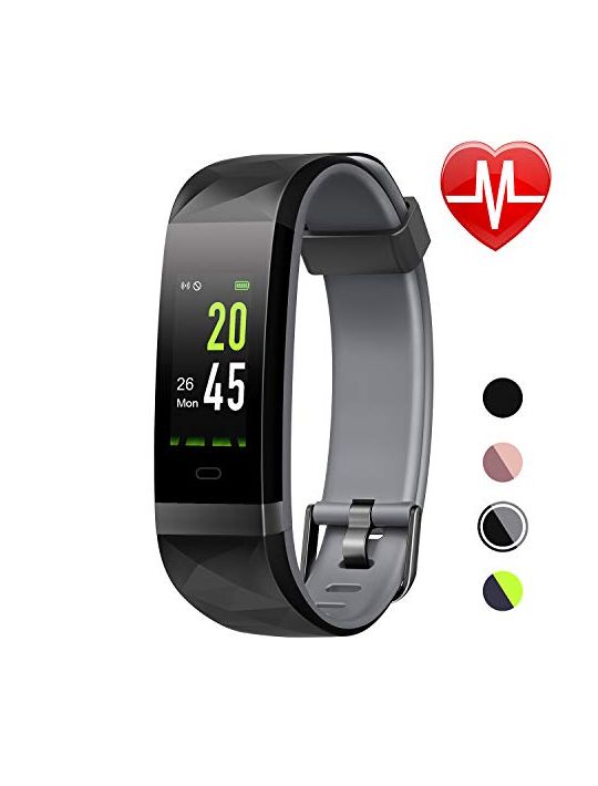LETSCOM Fitness Tracker HR Color Screen Heart Rate Monitor ...