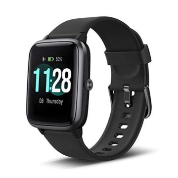 LETSCOM Smart Watch Fitness Tracker Heart Rate Monitor Step Calorie ...
