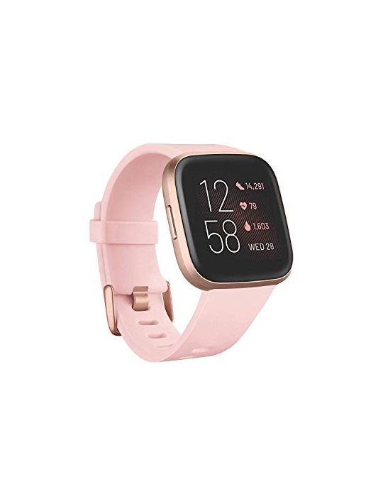 Fitbit Versa 2 Health & Fitness Smartwatch with Heart Rate Music Alexa ...